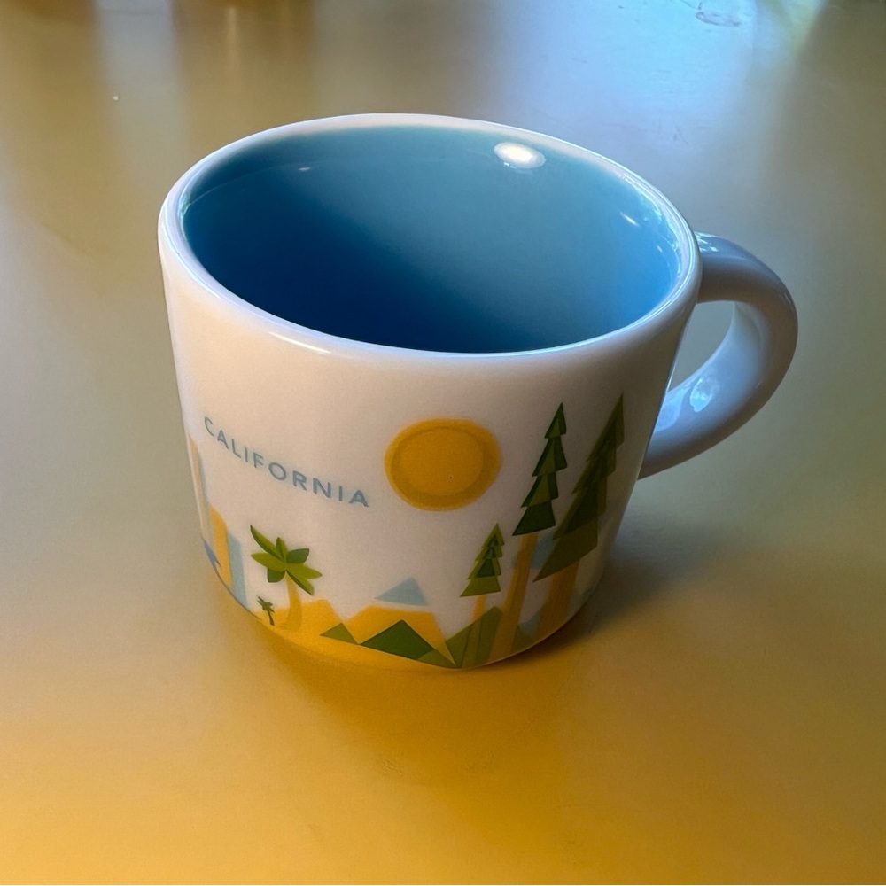 Starbucks mini you are here mug-California